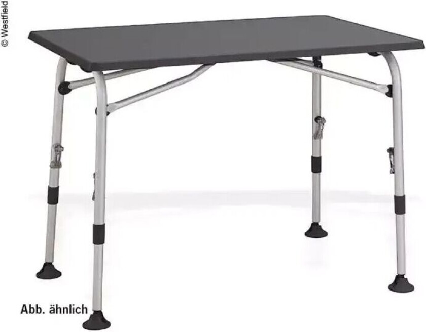 Campingbord Aircolite 120 Blackline 120x80 Cm