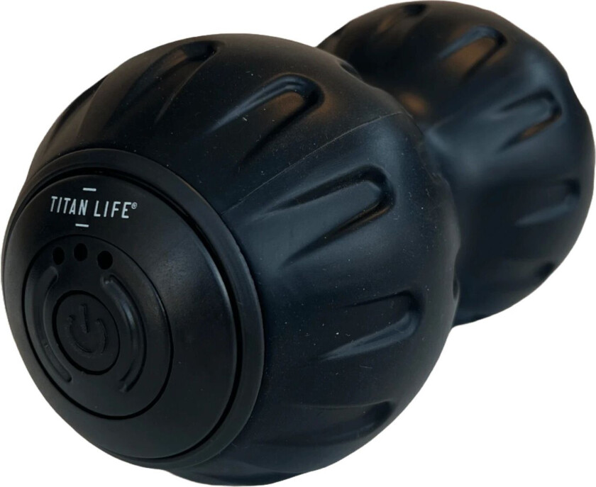 Titan Vibrating Peanut Massage Ball, massasjeball BLACK