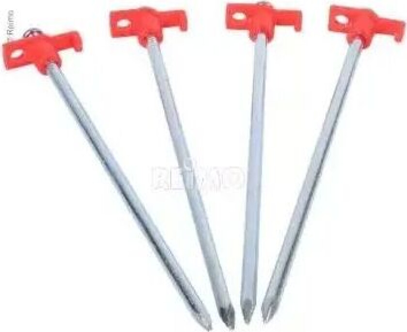 Teltplugg Runde 25 Cm 4 Stk