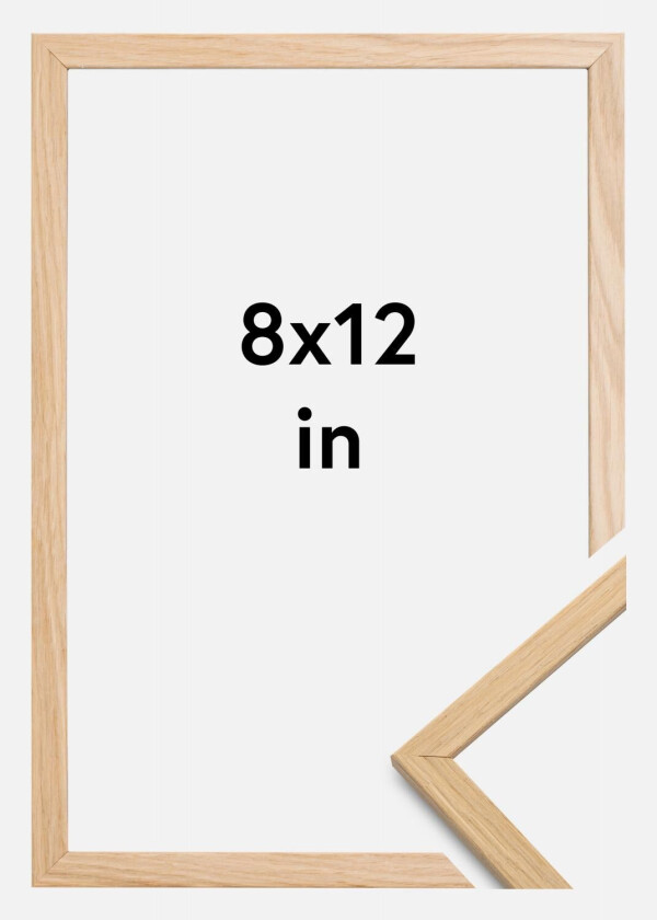 Ramme Edsbyn Akrylglass Eik 8x12 Inches (20,32x30,48 Cm)
