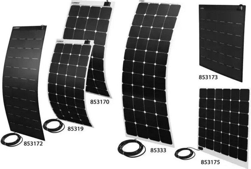 Solcellepanel 110w Svart Power Panel Flex Pro 110w