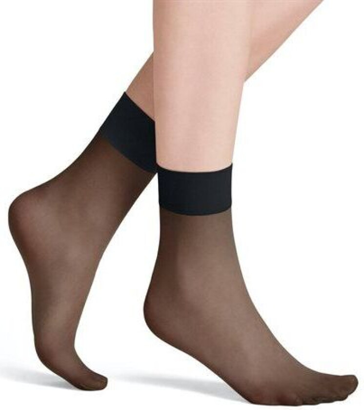 Nylonstrømpor Pure Matt 20 Anklet Black 39-42