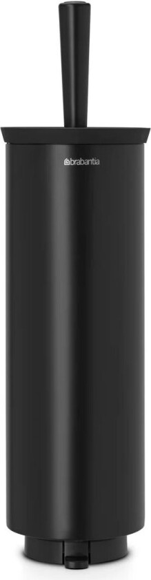 Profile toalettbørste med veggmontering sort