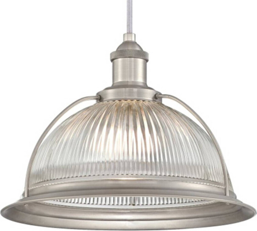 6338740 hengelampe, glass, nikkel