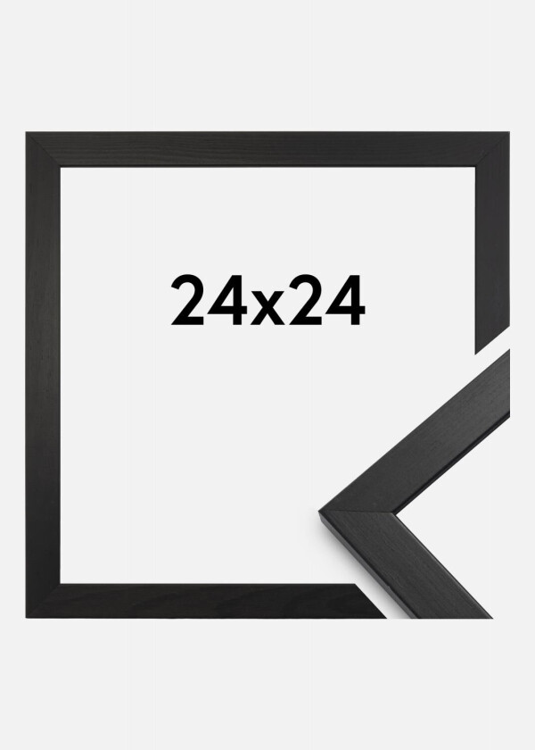 Ramme Stilren Svart 24x24 Cm