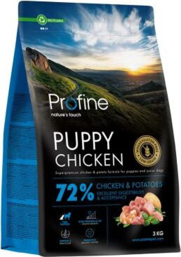 Dog Puppy Chicken & Potatoes 3kg