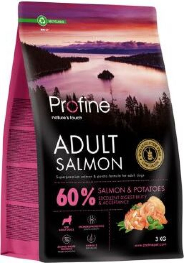 Dog Adult Salmon & Potatoes 3kg