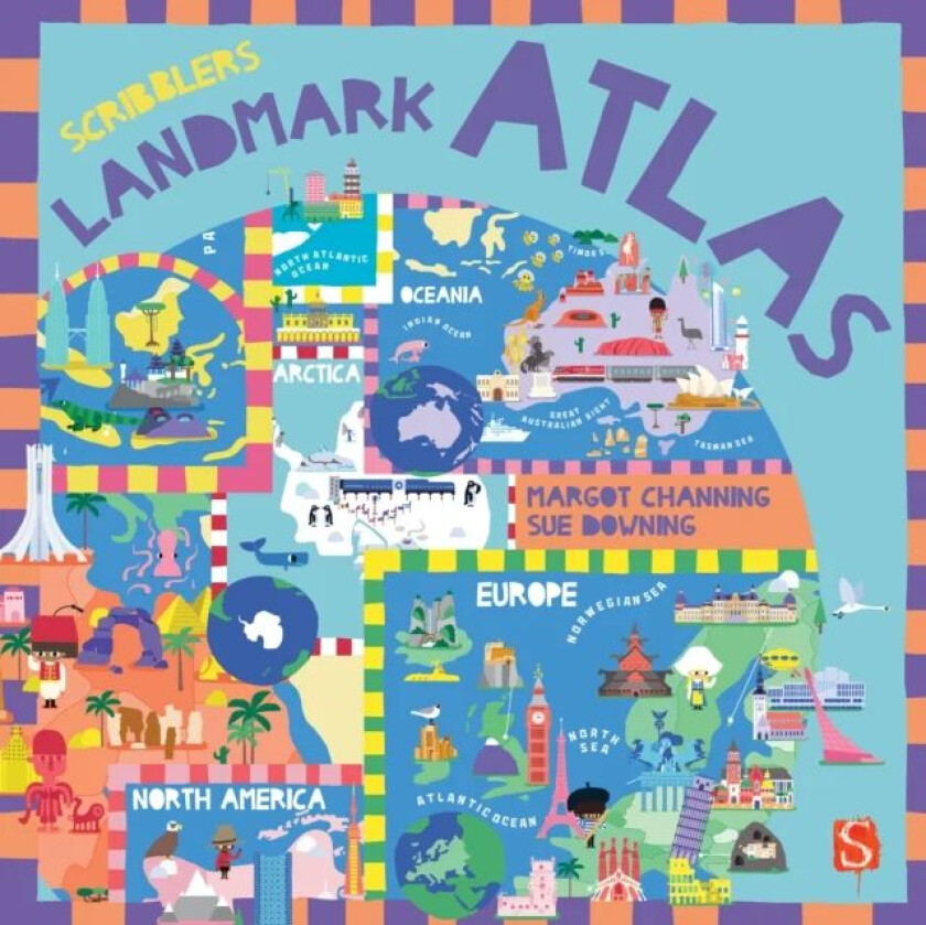 Scribblers' Landmark Atlas av Margot Channing