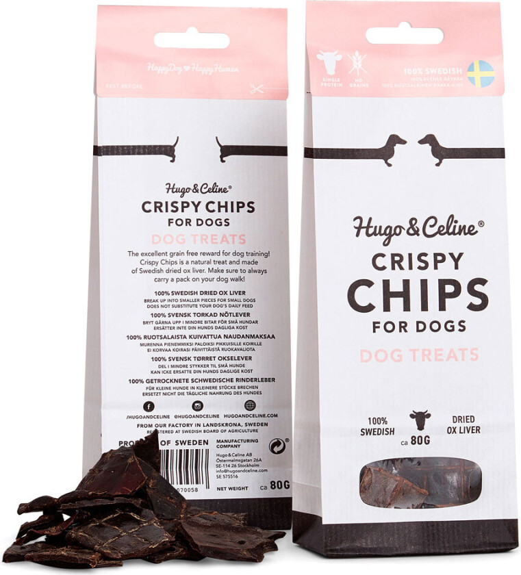 Crispy Chips Hundgodis 80g
