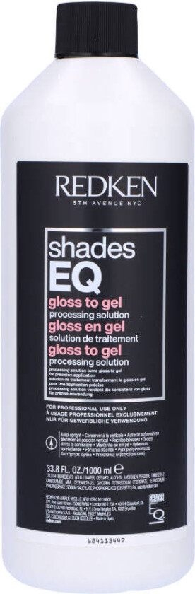 Shades EQ Gloss Processing Solution Gel Developer 1000 ml