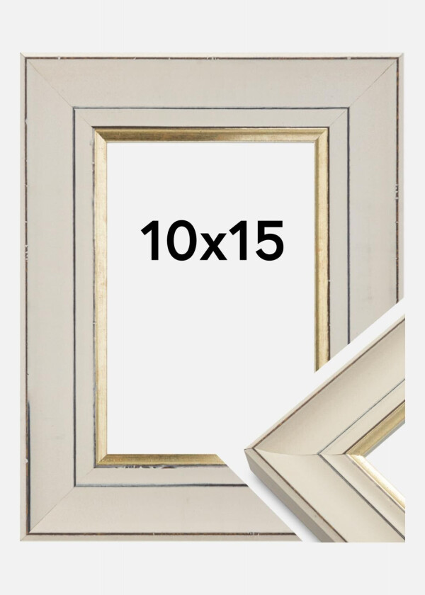 Ramme Sally Hvit 10x15 Cm