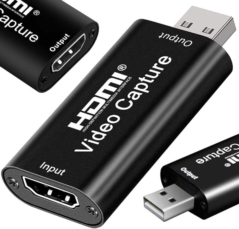 Videoinspelare 1080P HD USB HDMI - Video Capture Card