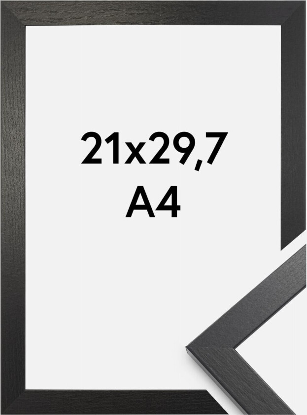 Ramme Stilren Akrylglass Black Oak 21x29,7 Cm (A4)