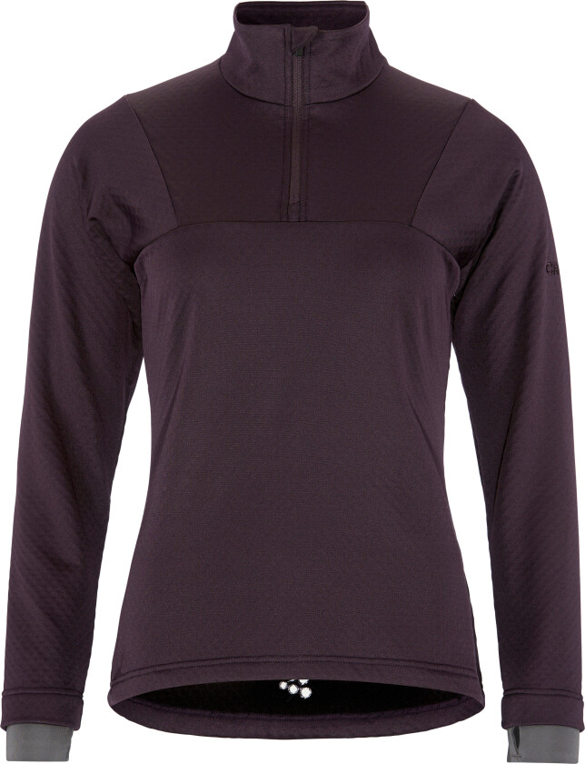 Women's Core Gain Thermal Midlayer Dk Plum L