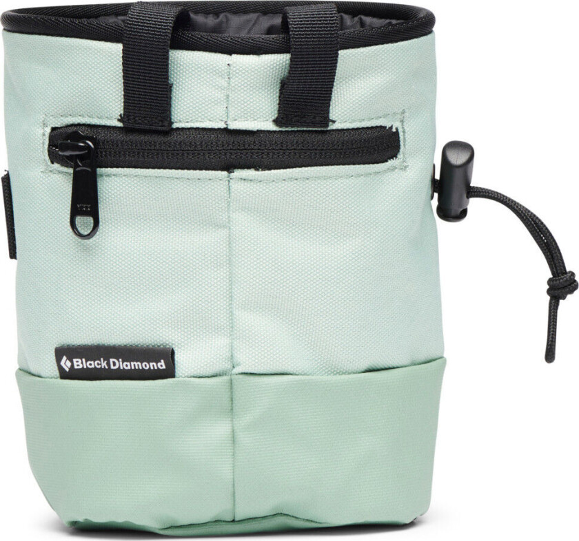 Black Diamond Mojo Zip Chalk Bag Foam Green S/M