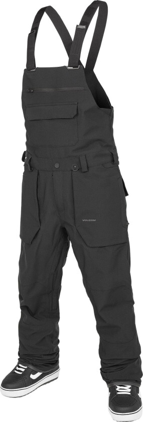 Men's Roan Bib Overall Black L