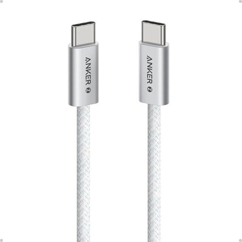 USB-C to USB-C Cable (0.9m 240W braided) - White