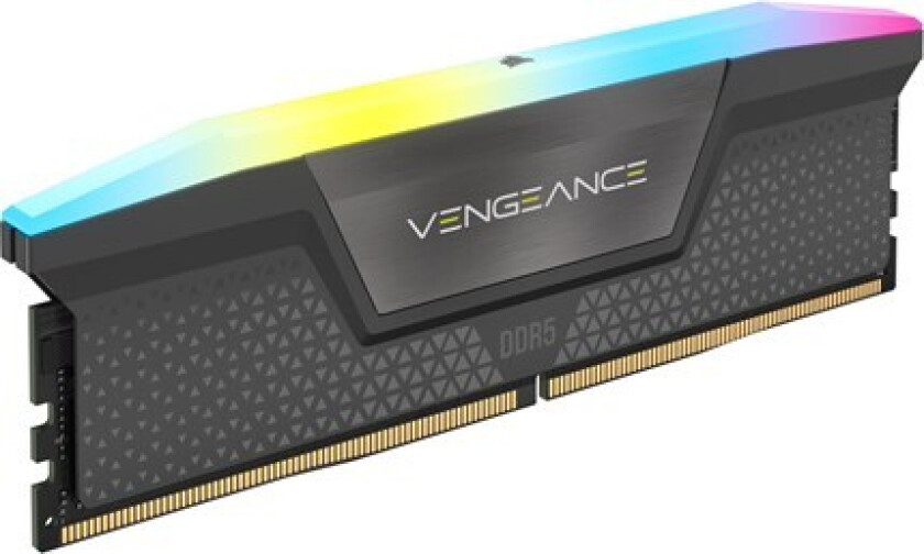 Vengeance RGB DDR5-5600 - 16GB - CL40 - Single Channel (1 pcs) - AMD EXPO & Intel XMP - Grå med RGB