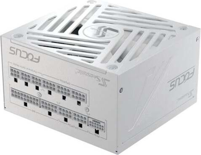 FOCUS GX-850 White (2024) Strømforsyning (PSU) - 850 Watt - 135 mm - ATX 3.1 - 80 Plus Gold sertifisert