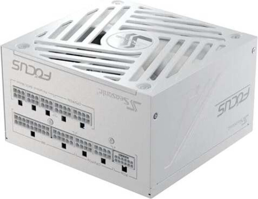 FOCUS GX-750 White (2024) Strømforsyning (PSU) - 750 Watt - 135 mm - ATX 3.1 - 80 Plus Gold sertifisert