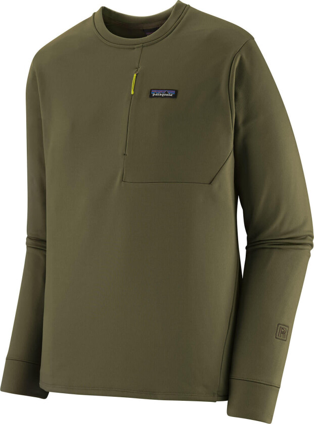Men's R1 Thermal Crew Pine Needle Green M