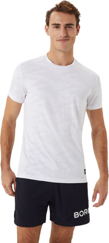 Men's Borg Performance T-Shirt Brilliant White XL