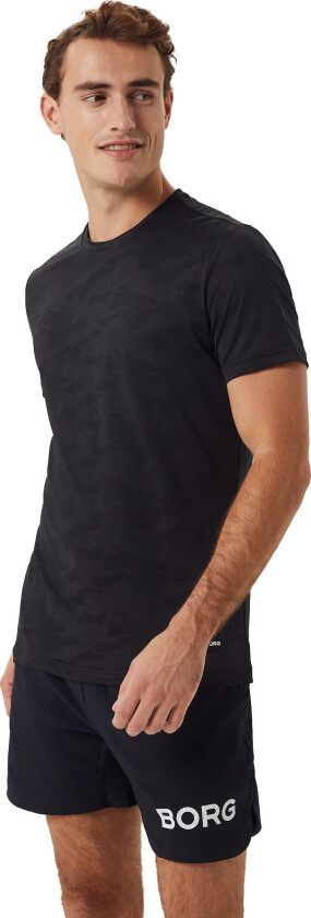 Men's Borg Performance T-Shirt Black Beauty XXL