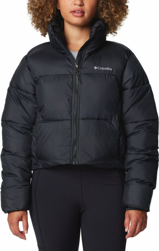 Columbia Women's Puffect II Cropped Jacket Black M