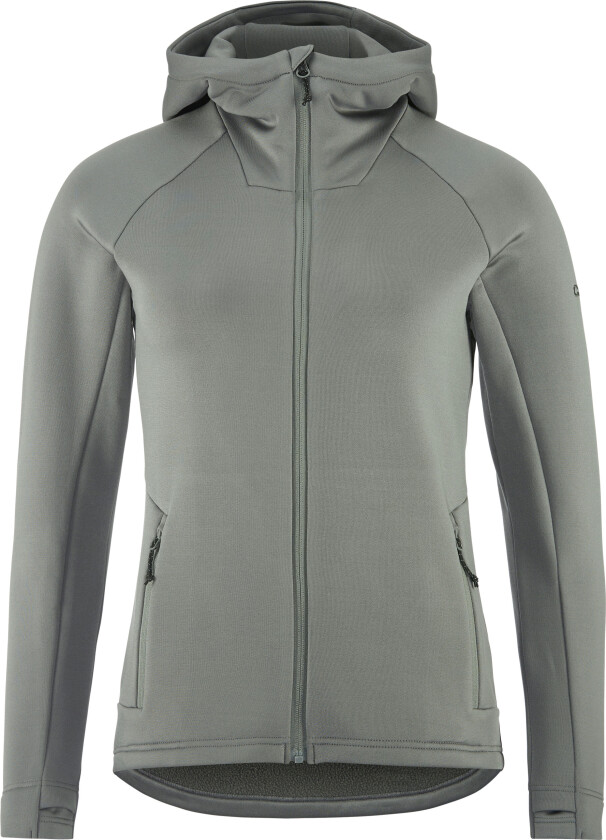 Women's Adv Explore Power Fleece Hood Jacket Leaf S