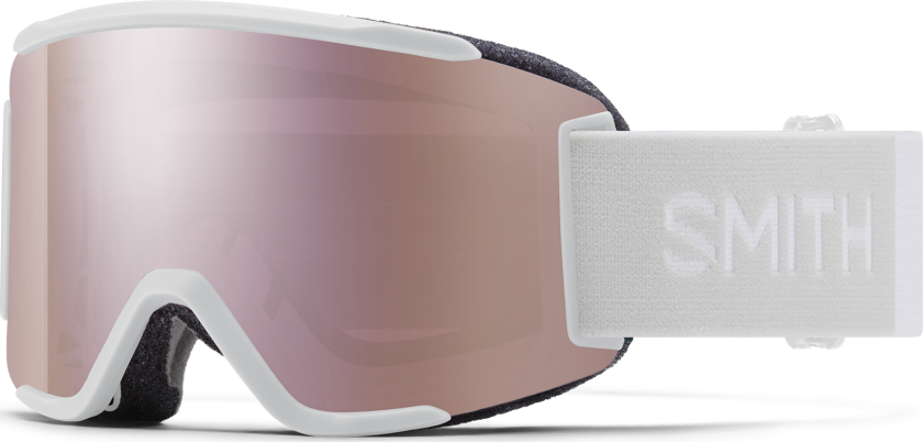 Smith Unisex Squad S White Vapor/ChromaPop Everyday Rose Gold Mirror OneSize