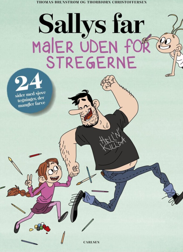 Sally's Father Paints Outside the Lines Book - 4+ år - 24 sider