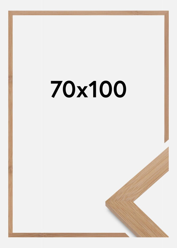 Ramme Hoei Bambus Akrylglass 70x100 Cm