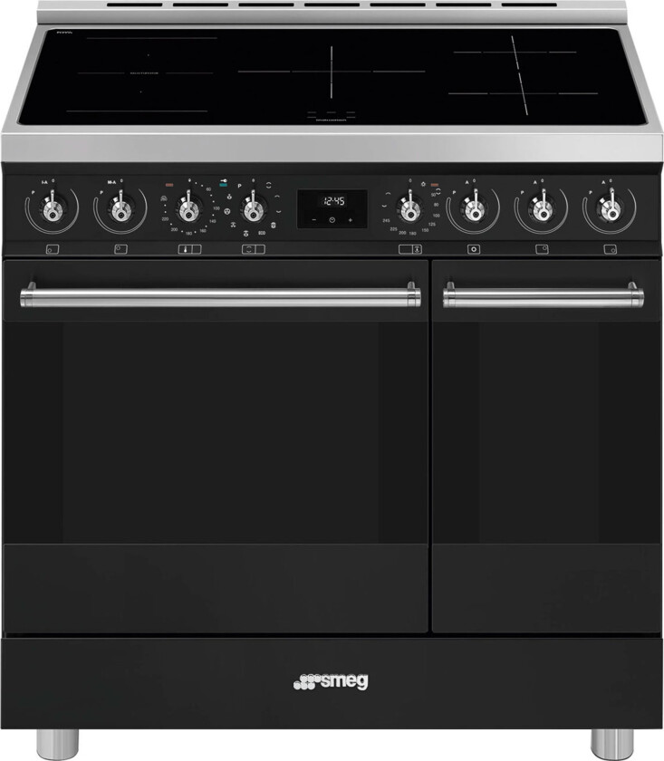 C92IPMB2 Induksjonskomfyr Classic, matt svart