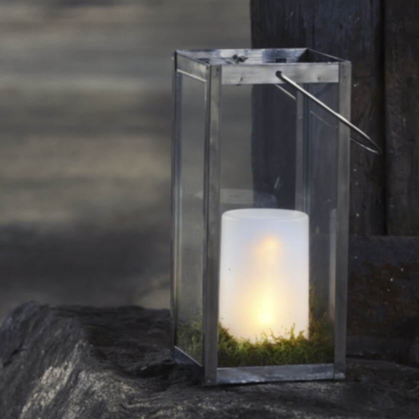 Flame LED Blokklys 14,5cm