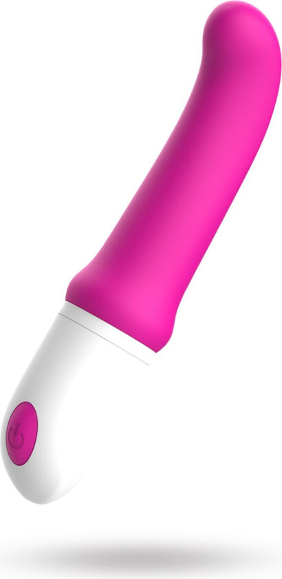 Curved Tip G-punktsvibrator Rosa - 9 Vibrasjoner