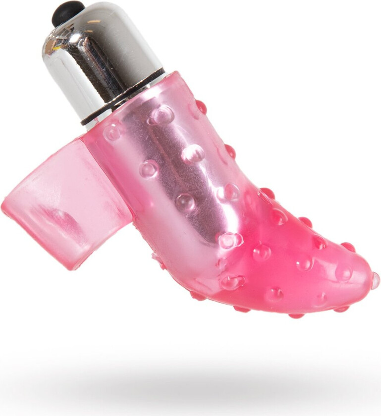 Jelly Fingervibrator med 10-Speed Bullet