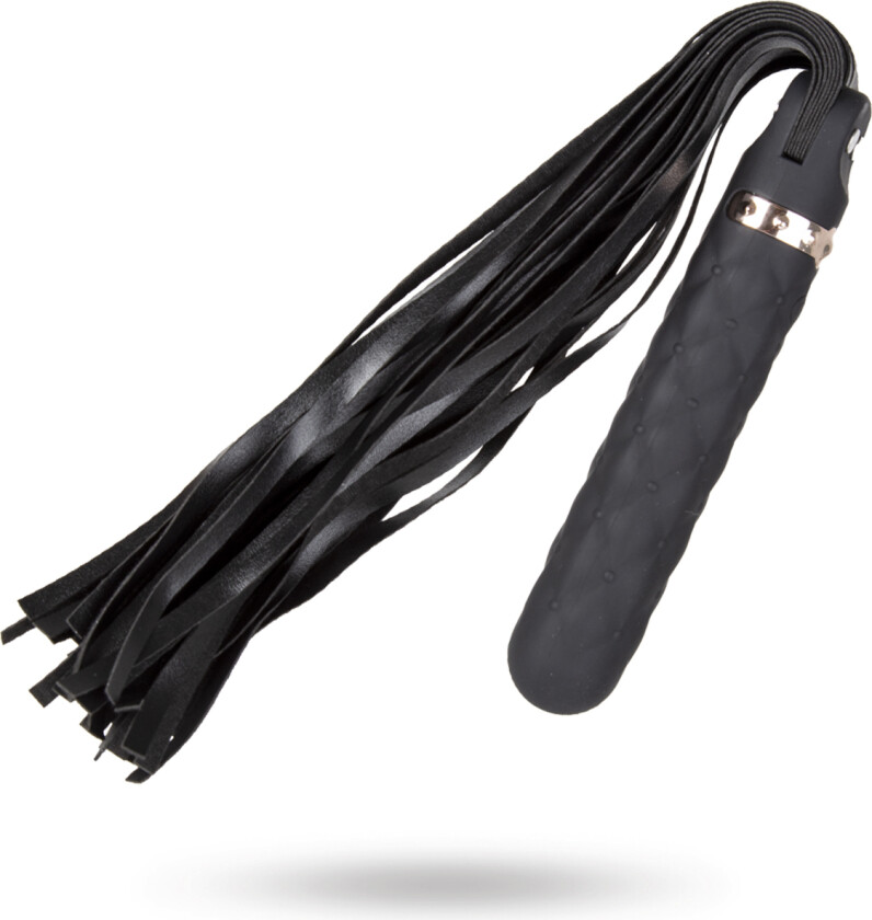 Vibrerende Flogger - Svart