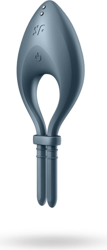 Bullseye Cockring Vibrator - Dark Blue