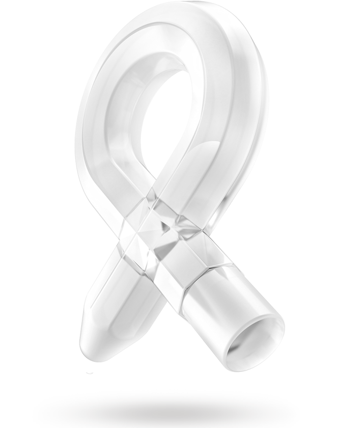 Stretchy Loop Cockring Clear