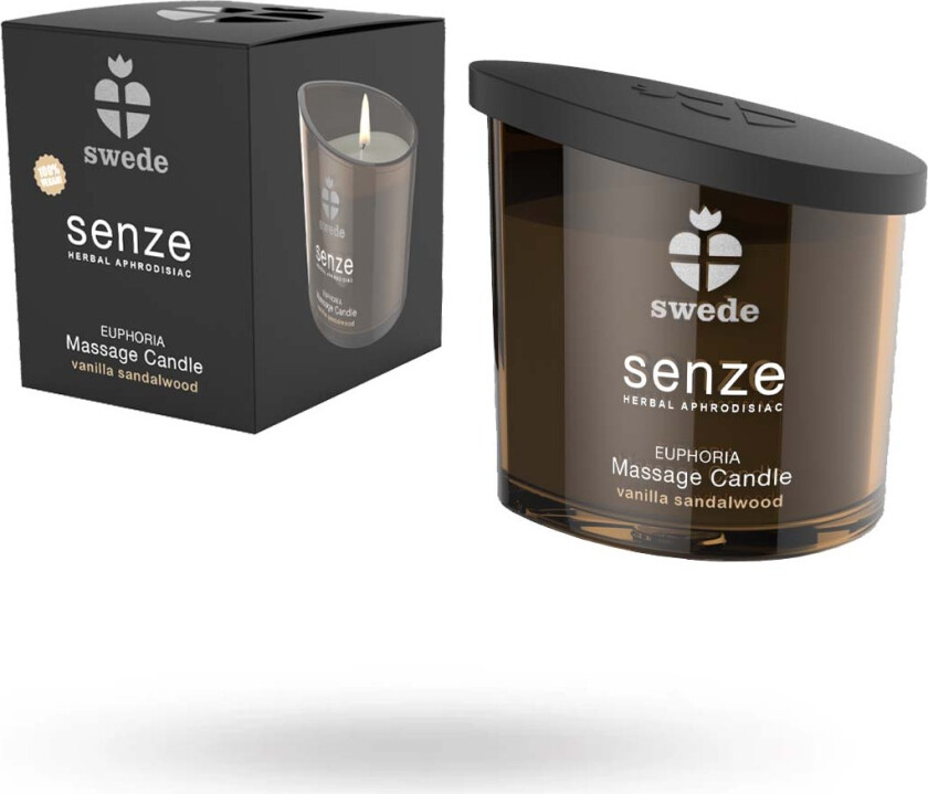 Senze Euphoria Massasjelys - Vanilla Sandalwood