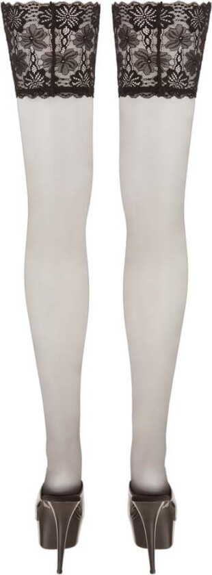 Stay-Ups Med Delikat Blondekant