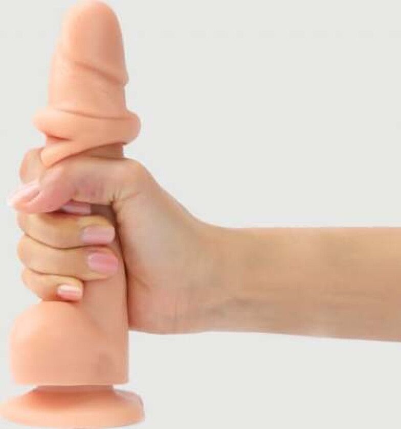 SLIDING SKIN REALISTIC DILDO 19CM - FLESH