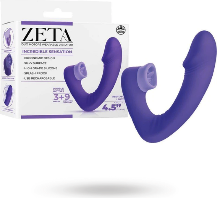 ZETA G-SPOT VIBE WITH LICKING STIMULATION
