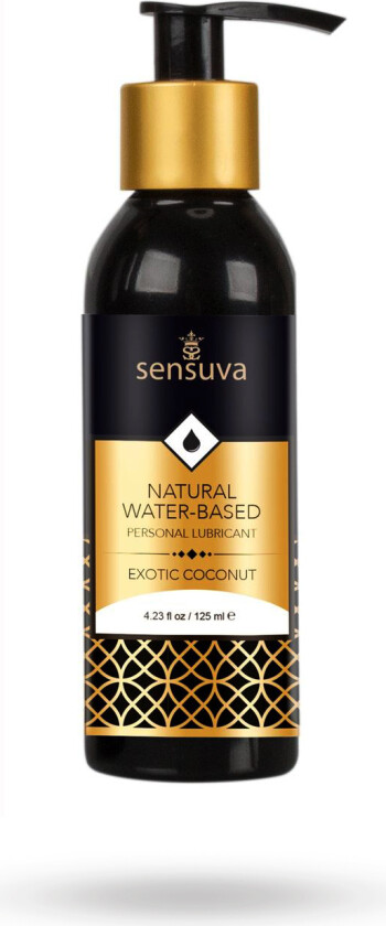 SENSUVA - NATURAL WATER-BASED PERSONAL LUBRICANT EXOTIC COCONUT 125 ML