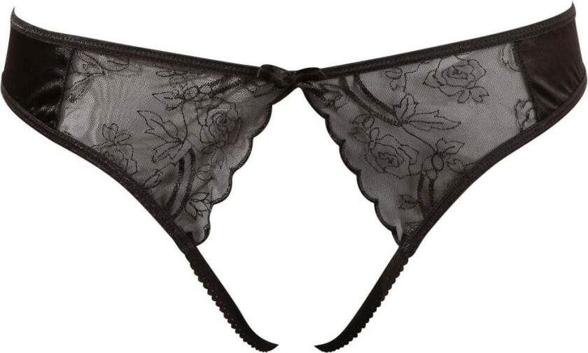 Basic Åpen Truse Svart