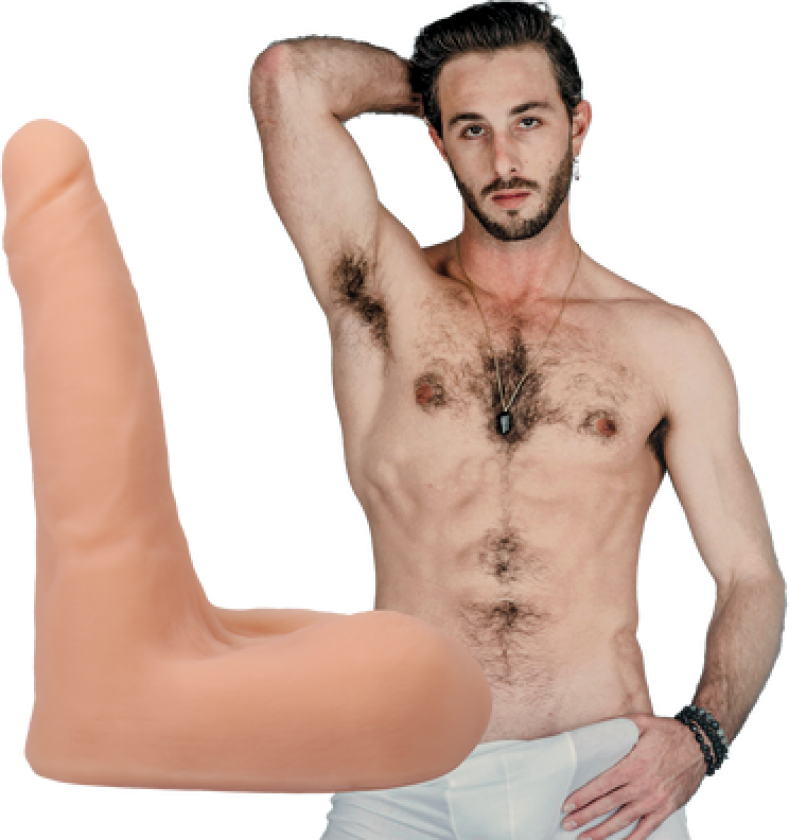 Lucas Frost ULTRASKYN Dildo 18 cm - Vanilla