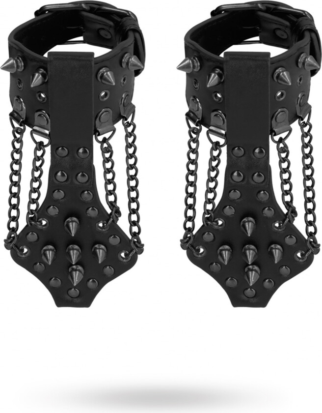 Ouch! Skulls and Bones - Håndjern med Nagler & Lenker