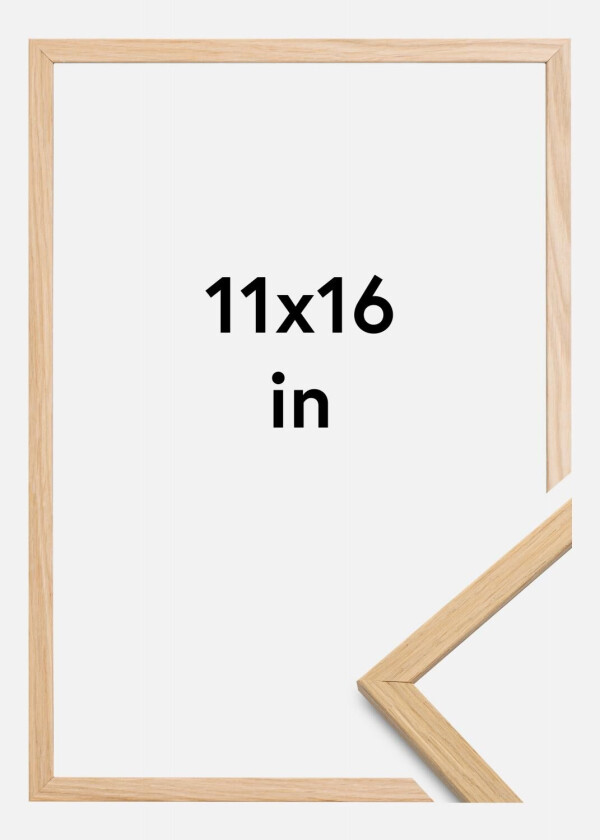 Ramme Edsbyn Akrylglass Eik 11x16 Inches (27,94x40,64 Cm)