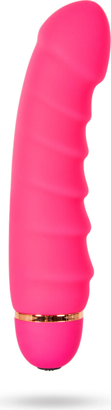 Pink Amazing Ribbed Vibrator
