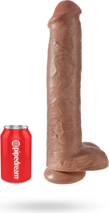 Cock with Balls 42 cm - Tan